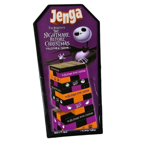 The Nightmare Before Christmas Jenga Collectors Edition Complete 2009 Tim Burton - Picture 3 of 7
